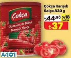 ÇOKÇA KARIŞIK SALÇA 830 G ÇOKÇA KARIŞIK SALÇA 830 G